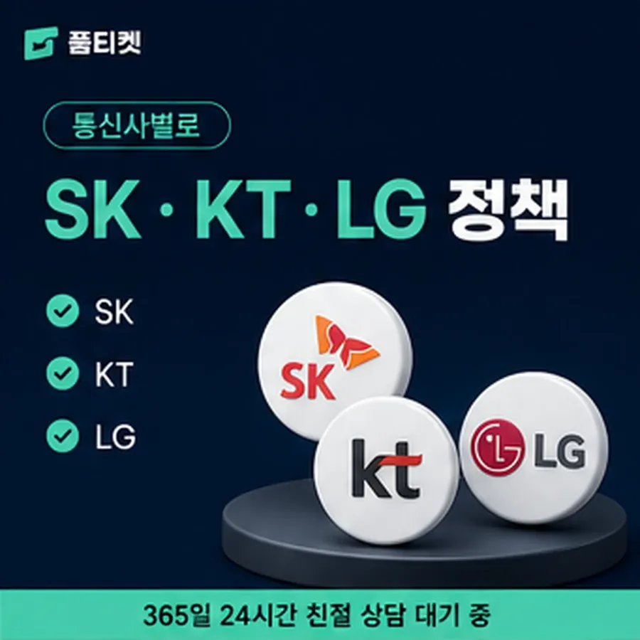 품티켓 해피머니 회선의 소액결제 방법 어느 화면에서 안내 이미지